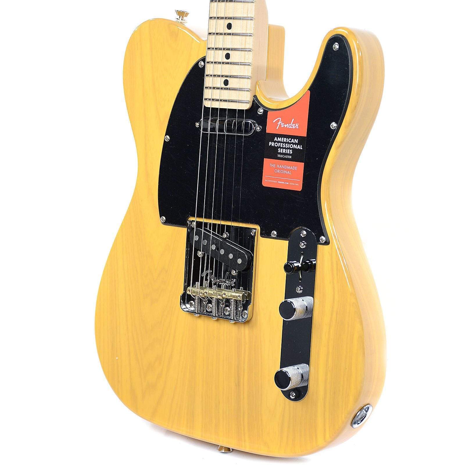 Fender American Pro Telecaster Ash MN Butterscotch Blonde Electric Guitars / Solid Body