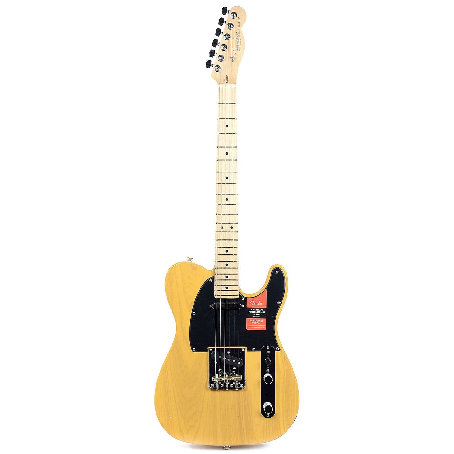 Fender American Pro Telecaster Ash MN Butterscotch Blonde Electric Guitars / Solid Body