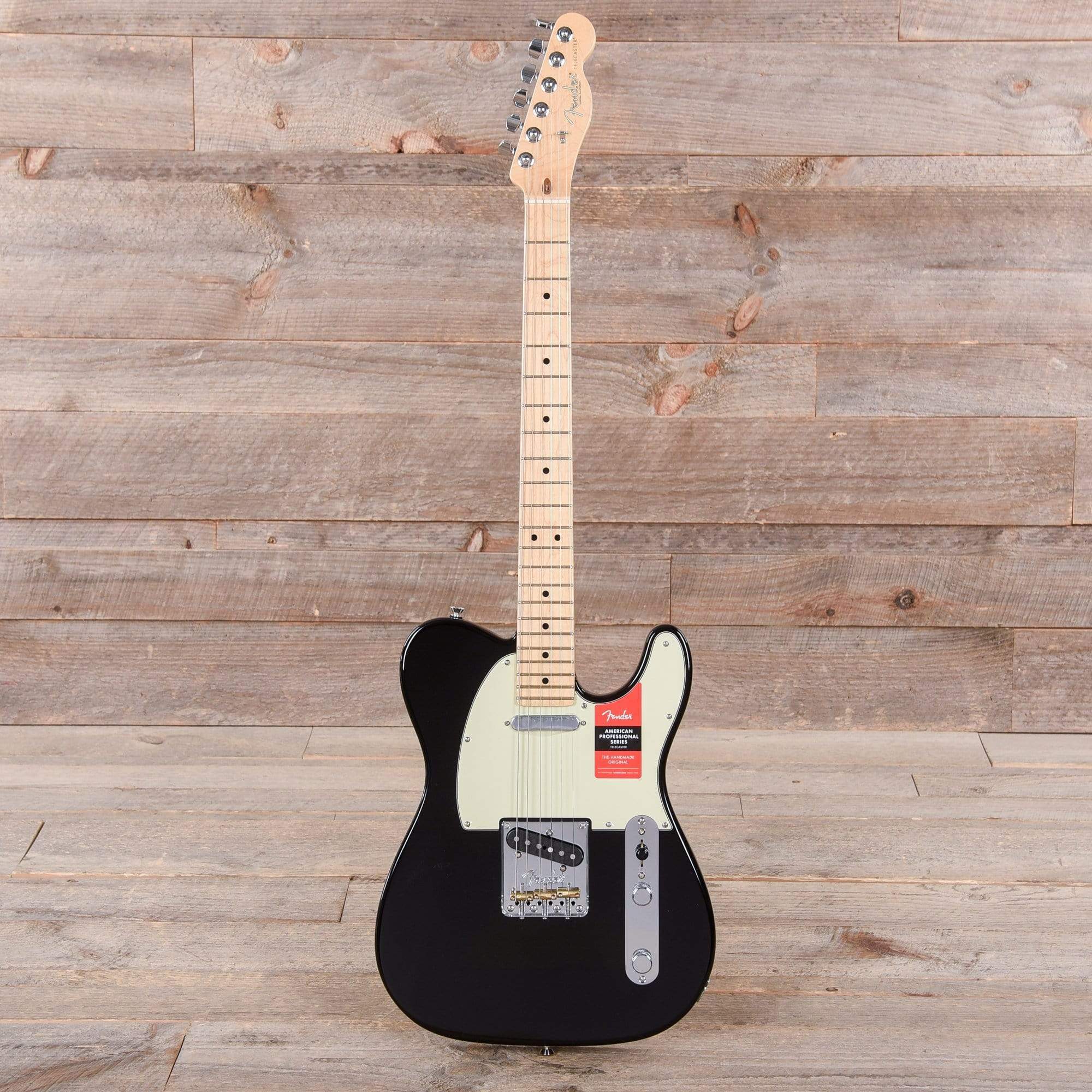 Fender American Pro Telecaster Black w/Mint Pickguard – Chicago