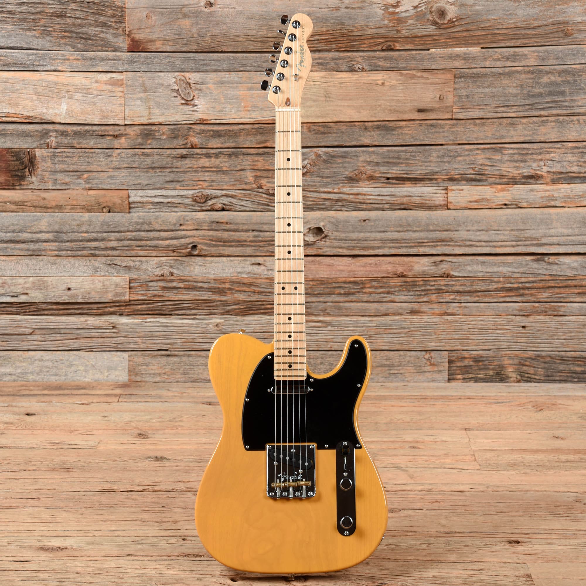 Fender American Pro Telecaster Butterscotch Blonde Electric Guitars / Solid Body