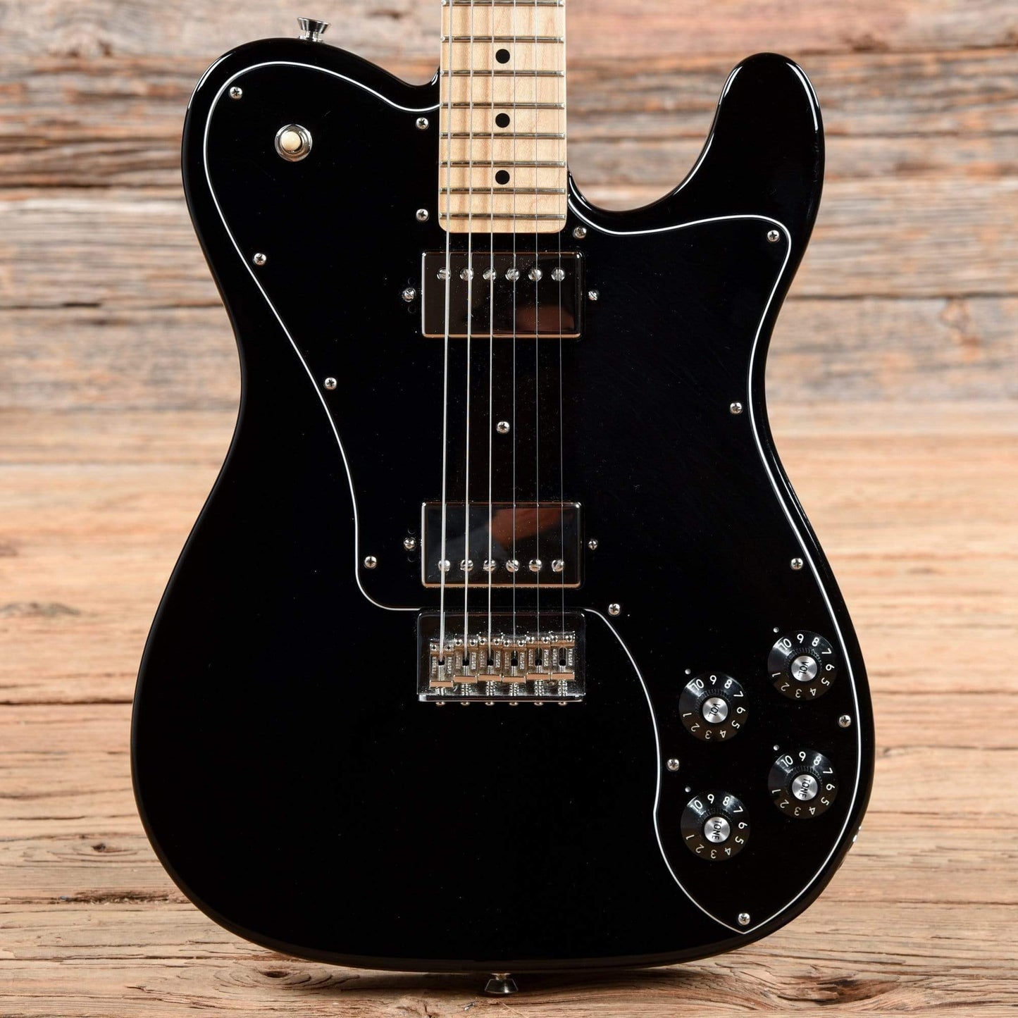 Fender American Pro Telecaster Deluxe Black 2018 Electric Guitars / Solid Body