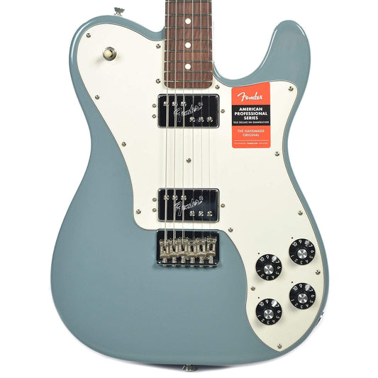 Fender American Pro Telecaster Deluxe Shawbucker RW Sonic Gray Electric Guitars / Solid Body