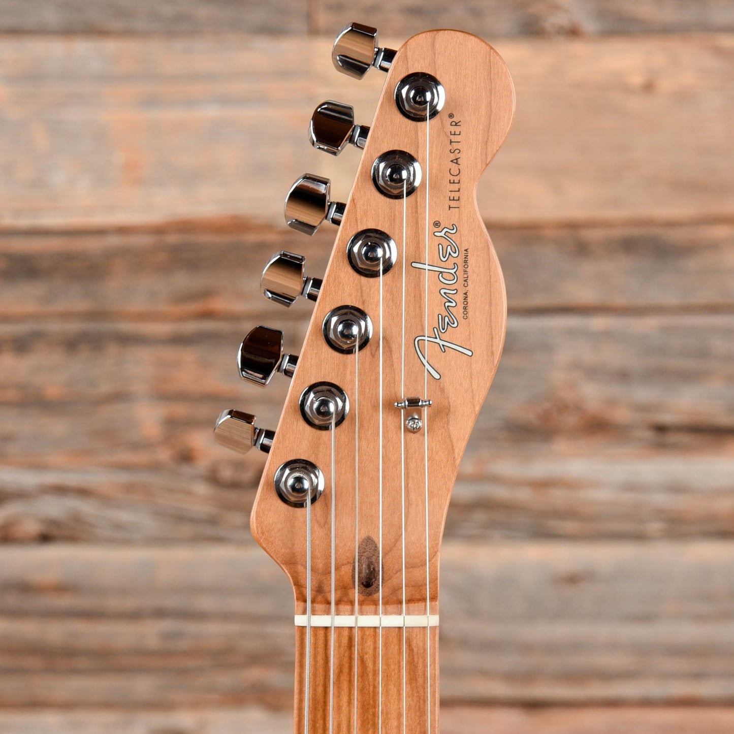 Fender American Pro Telecaster with Roasted Maple Neck Sapphire Blue Electric Guitars / Solid Body