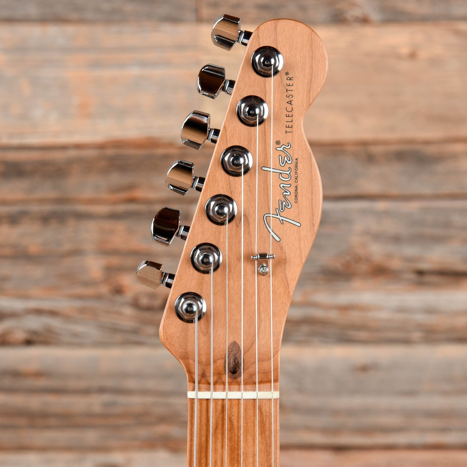 Fender American Pro Telecaster with Roasted Maple Neck Sapphire Blue Electric Guitars / Solid Body