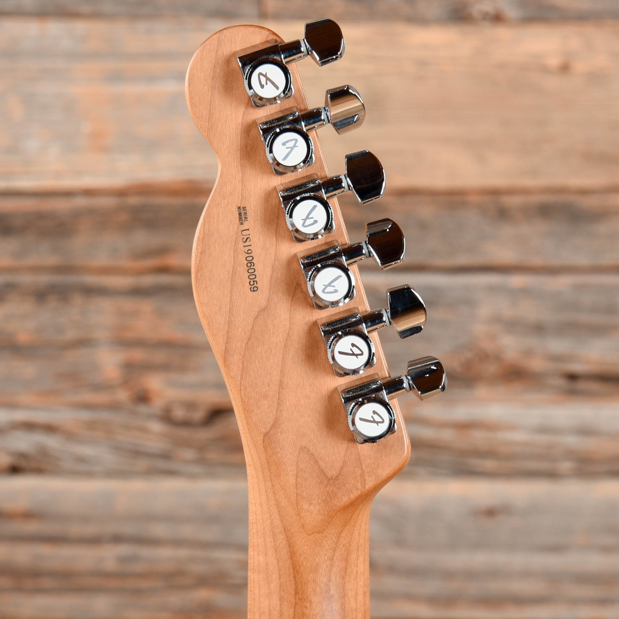 Fender American Pro Telecaster with Roasted Maple Neck Sapphire Blue Electric Guitars / Solid Body