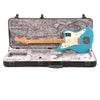 Fender American Professional II Jazzmaster Miami Blue Electric Guitars / Solid Body