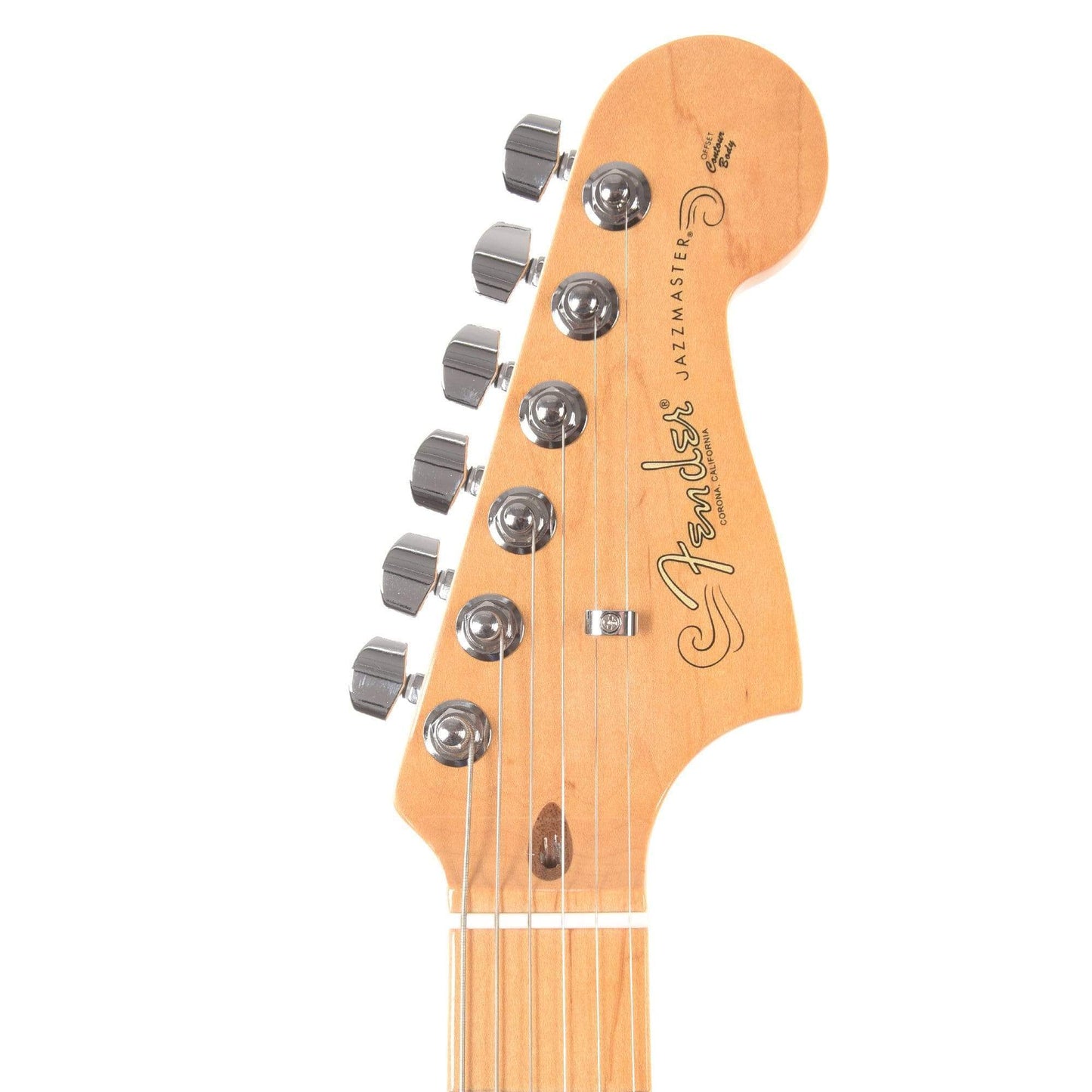 Fender American Professional II Jazzmaster Miami Blue Electric Guitars / Solid Body