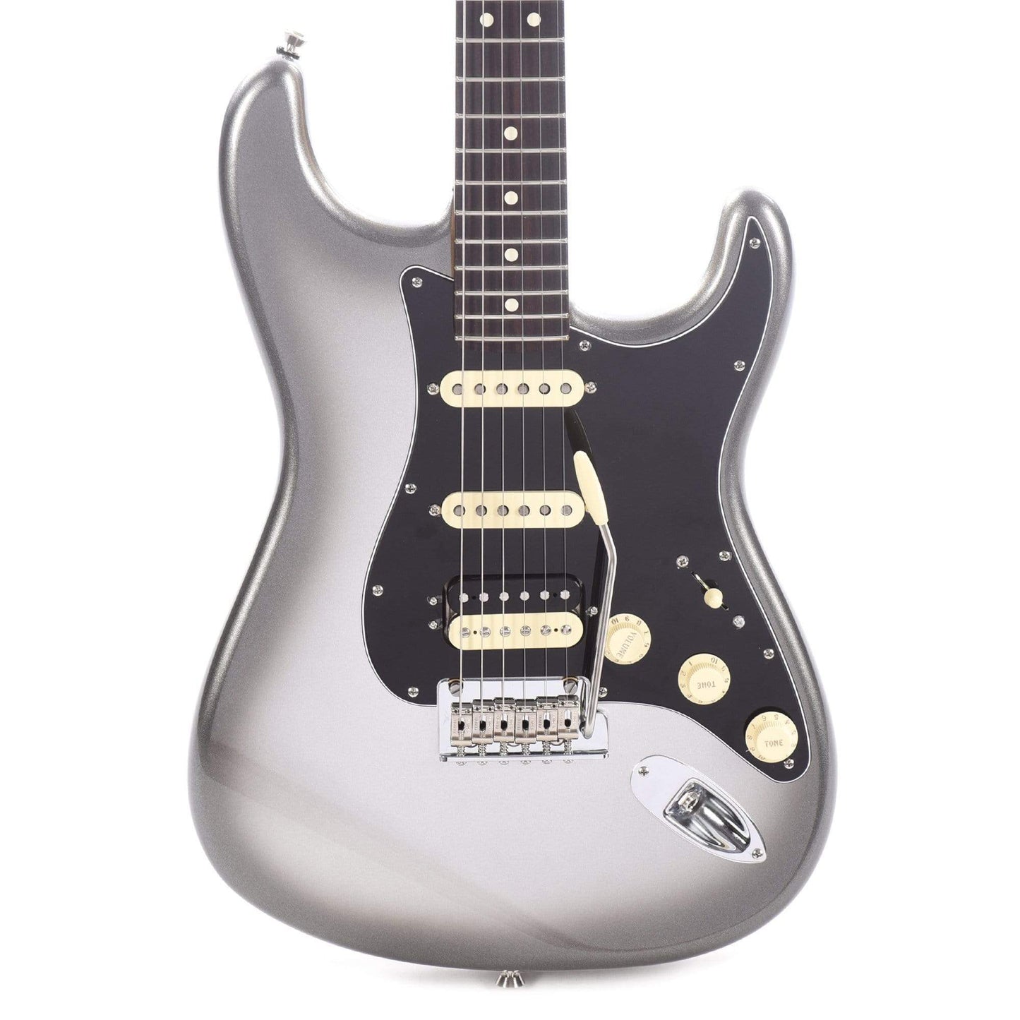 Fender American Professional II Stratocaster HSS Mercury Electric Guitars / Solid Body