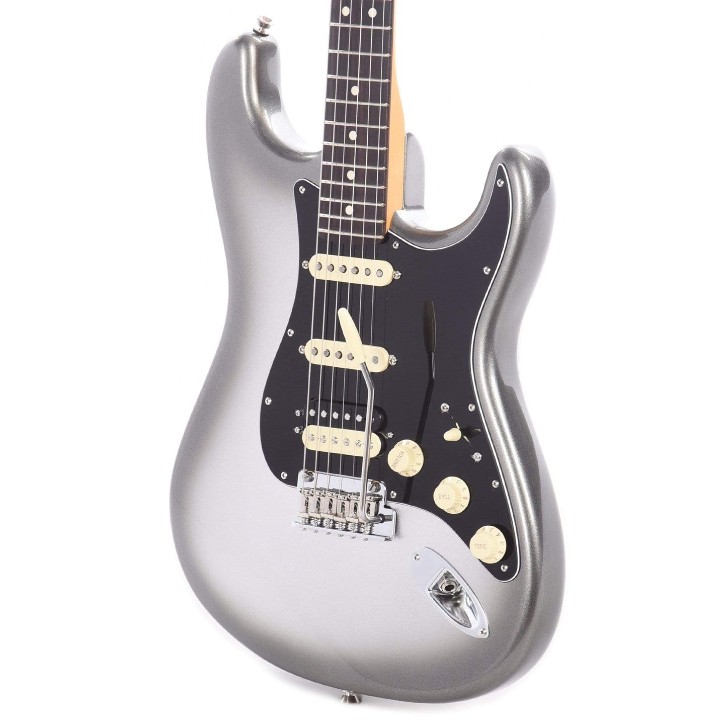 Fender American Professional II Stratocaster HSS Mercury Electric Guitars / Solid Body