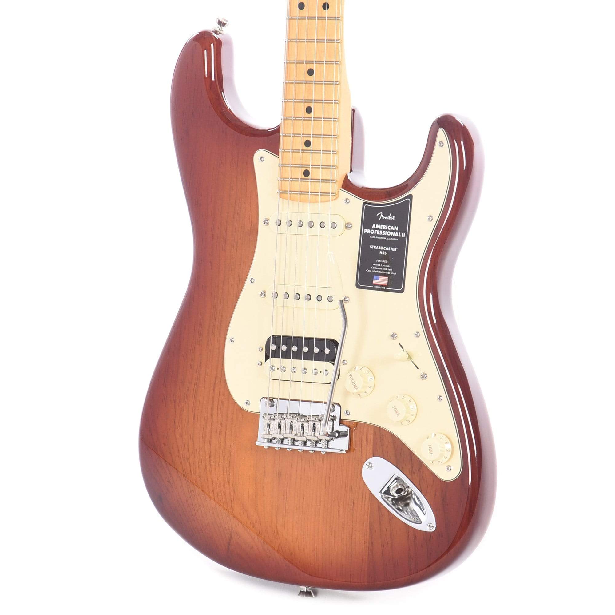 Fender American Professional II Stratocaster HSS Sienna Sunburst Electric Guitars / Solid Body