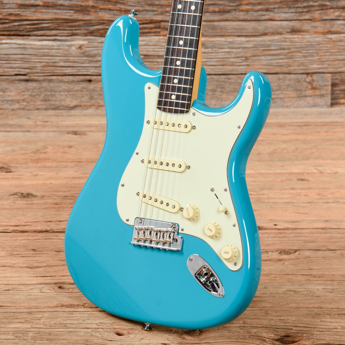Fender American Professional II Stratocaster Miami Blue 2021 Electric Guitars / Solid Body