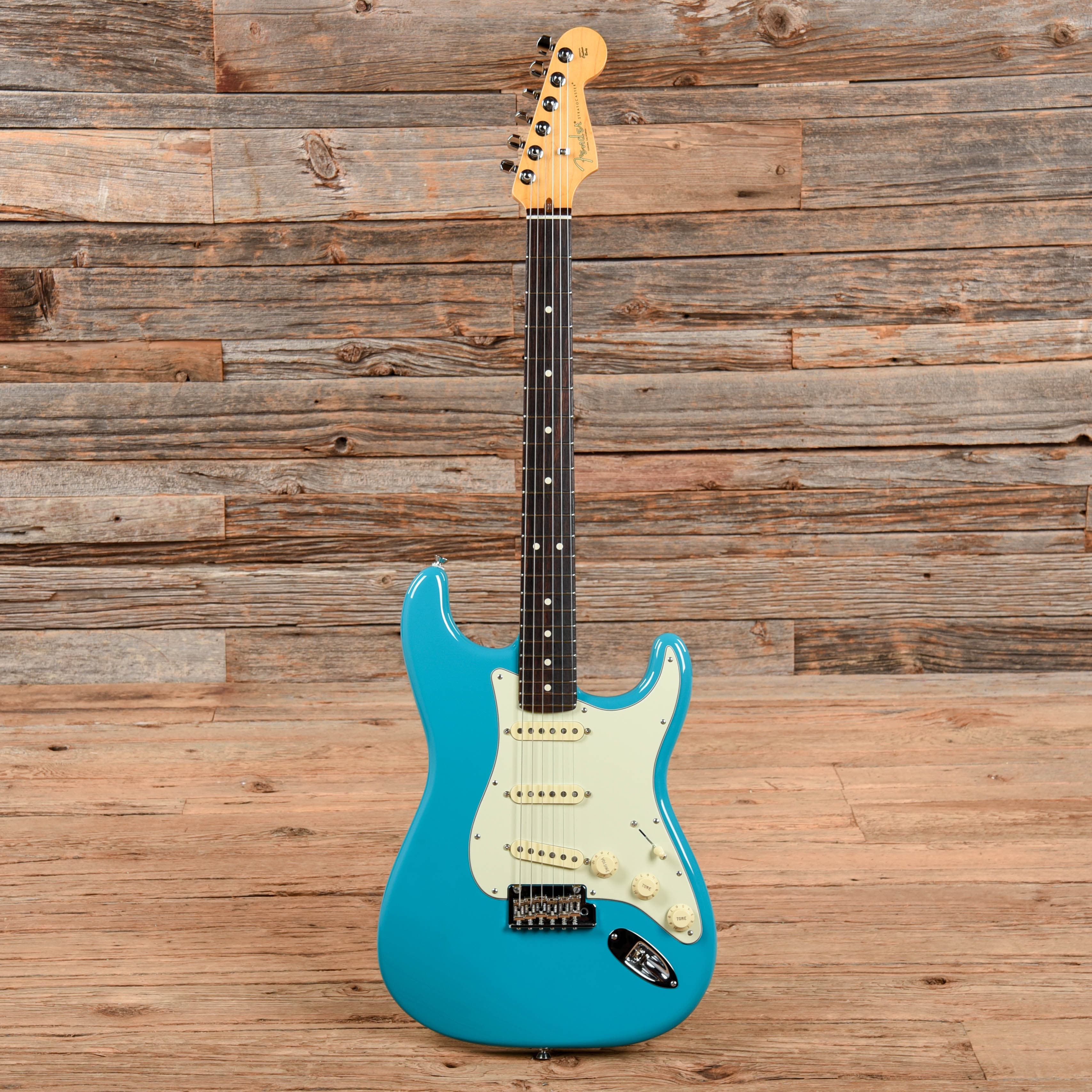 Fender American Professional II Stratocaster Miami Blue 2021 Electric Guitars / Solid Body