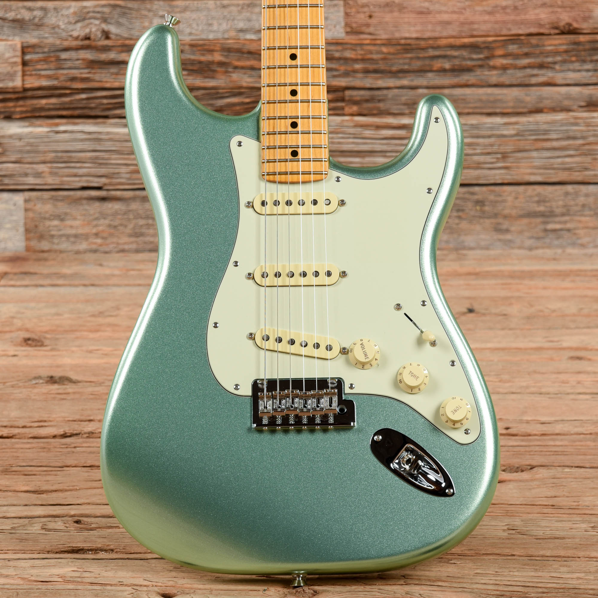 Fender American Professional II Stratocaster Mystic Surf Green 2021 Electric Guitars / Solid Body