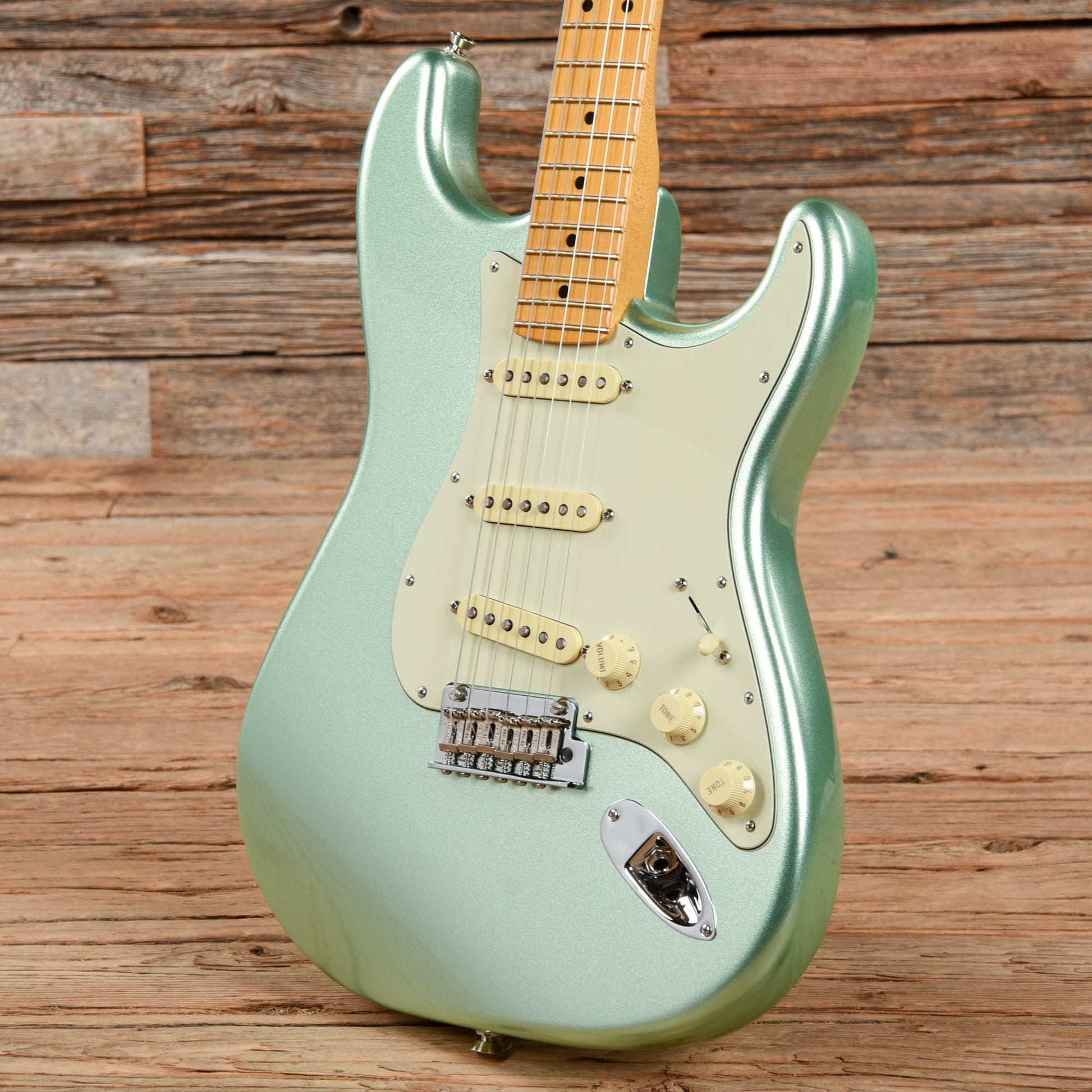 Fender American Professional II Stratocaster Mystic Surf Green 2021 Electric Guitars / Solid Body
