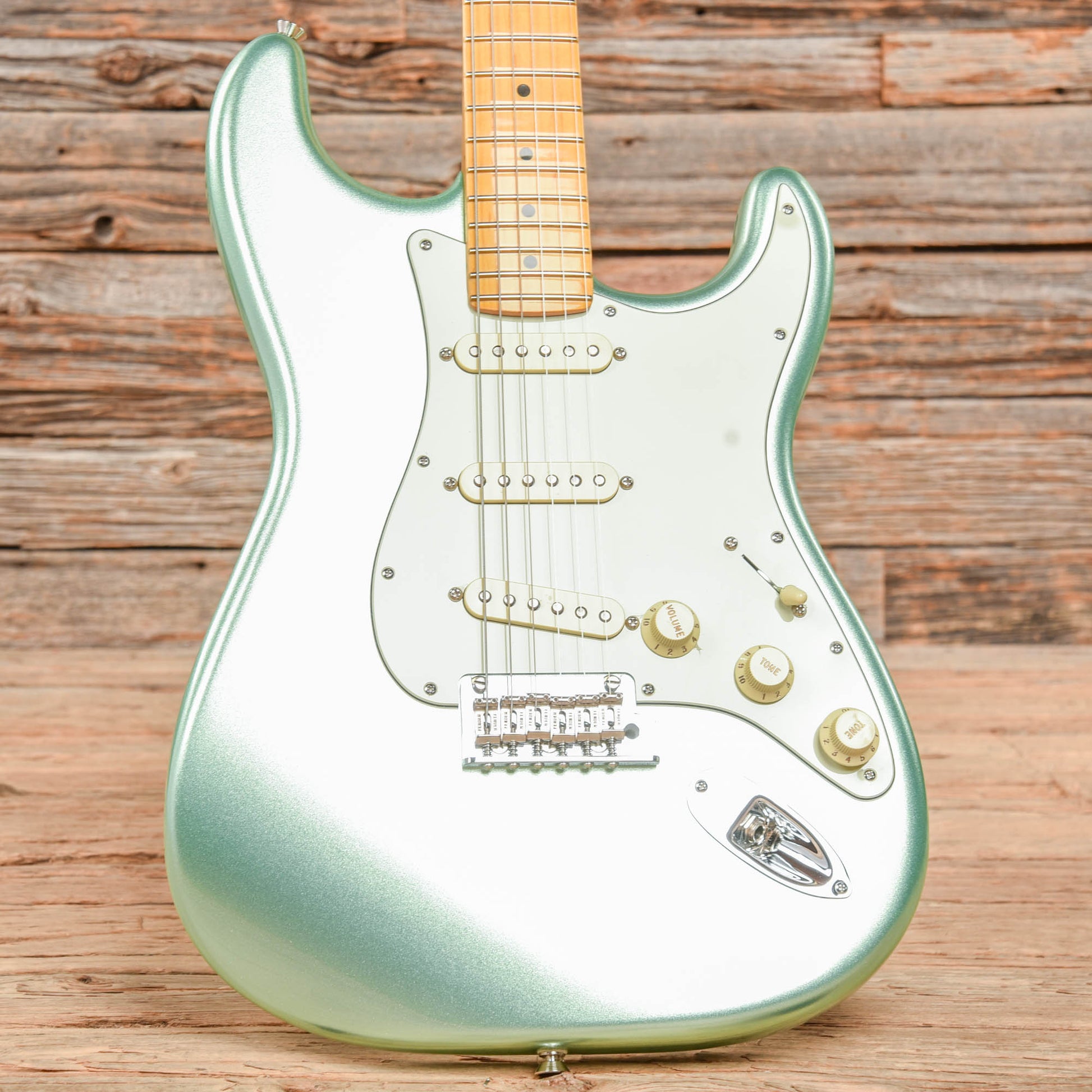 Fender American Professional II Stratocaster Mystic Surf Green 2021 Electric Guitars / Solid Body