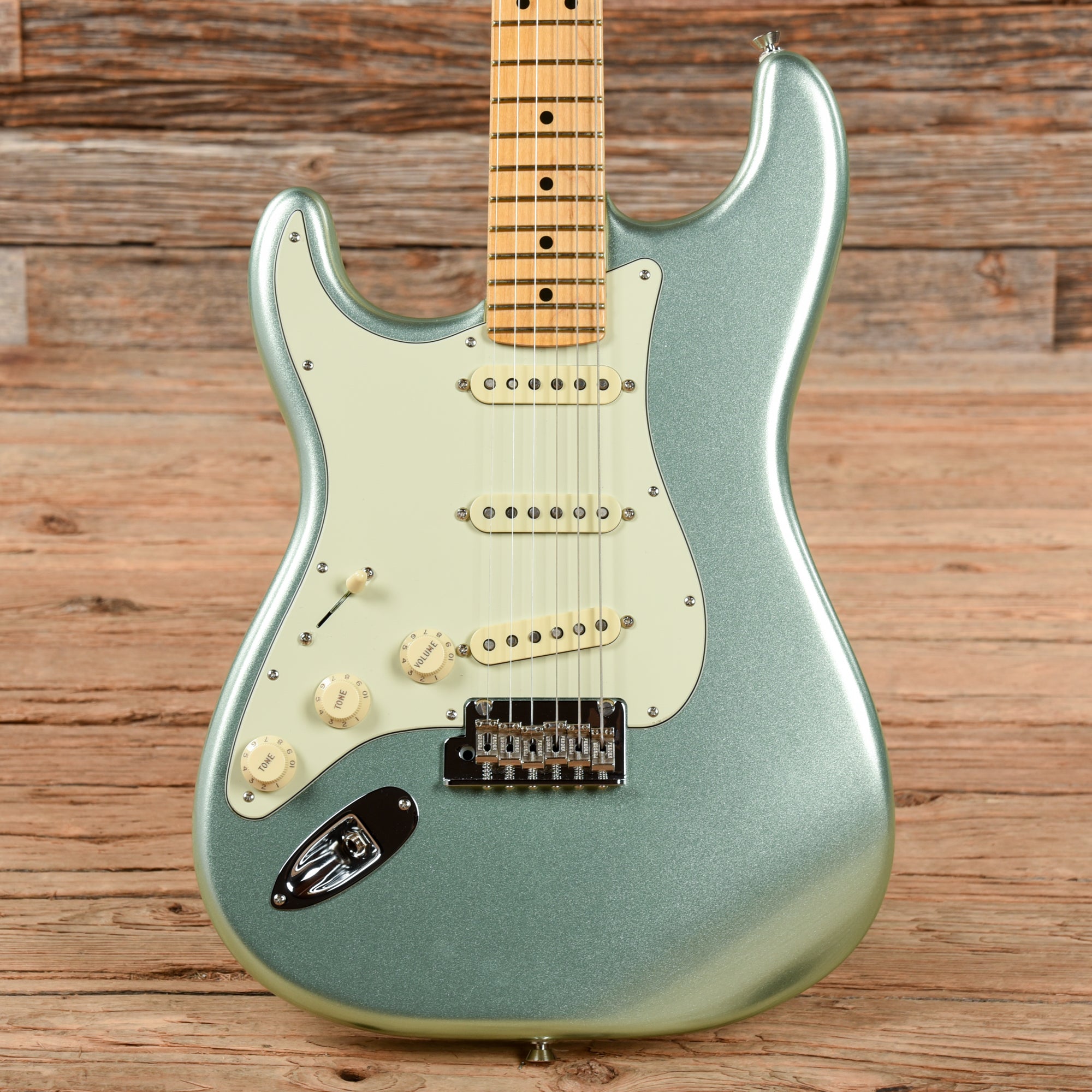 Fender American Professional II Stratocaster Mystic Surf Green 2021 LEFTY Electric Guitars / Solid Body