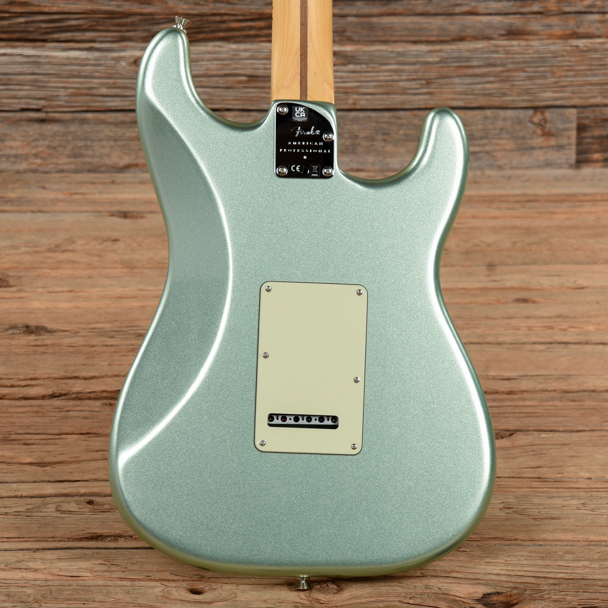 Fender American Professional II Stratocaster Mystic Surf Green 2021 LEFTY Electric Guitars / Solid Body