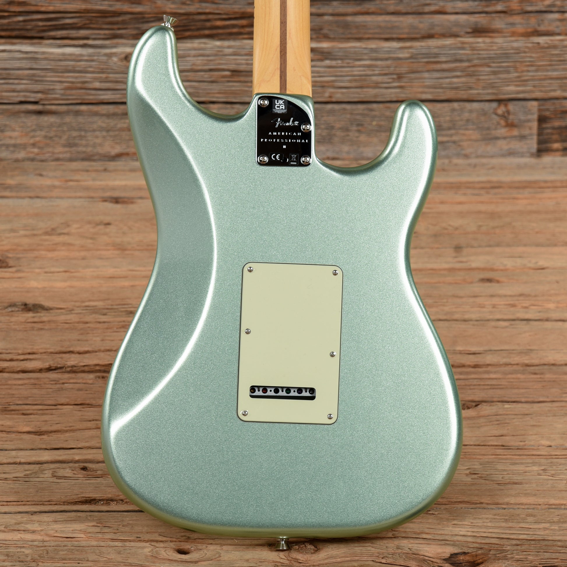 Fender American Professional II Stratocaster Mystic Surf Green 2021 LEFTY Electric Guitars / Solid Body