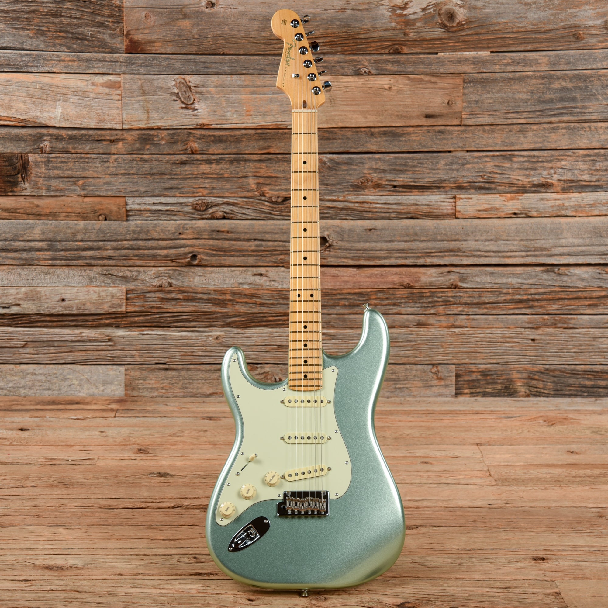 Fender American Professional II Stratocaster Mystic Surf Green 2021 LEFTY Electric Guitars / Solid Body