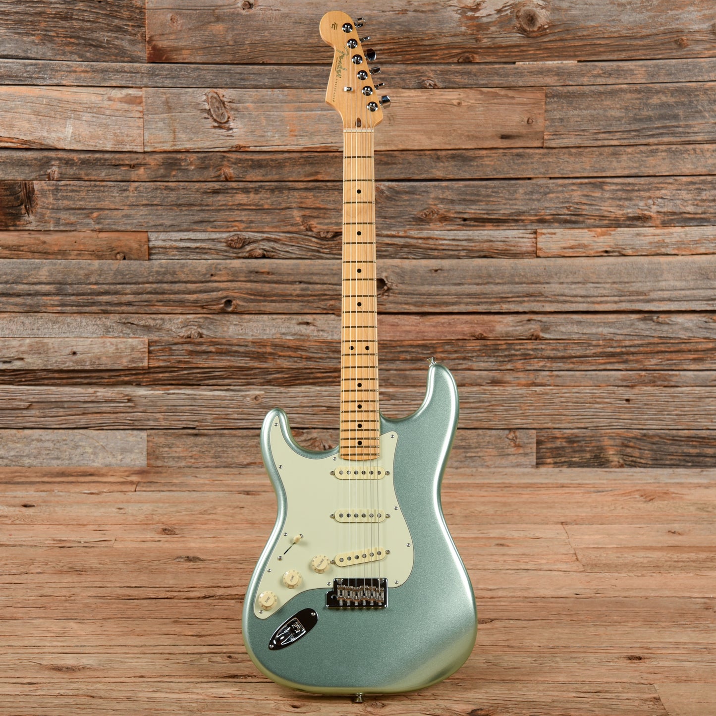Fender American Professional II Stratocaster Mystic Surf Green 2021 LEFTY Electric Guitars / Solid Body