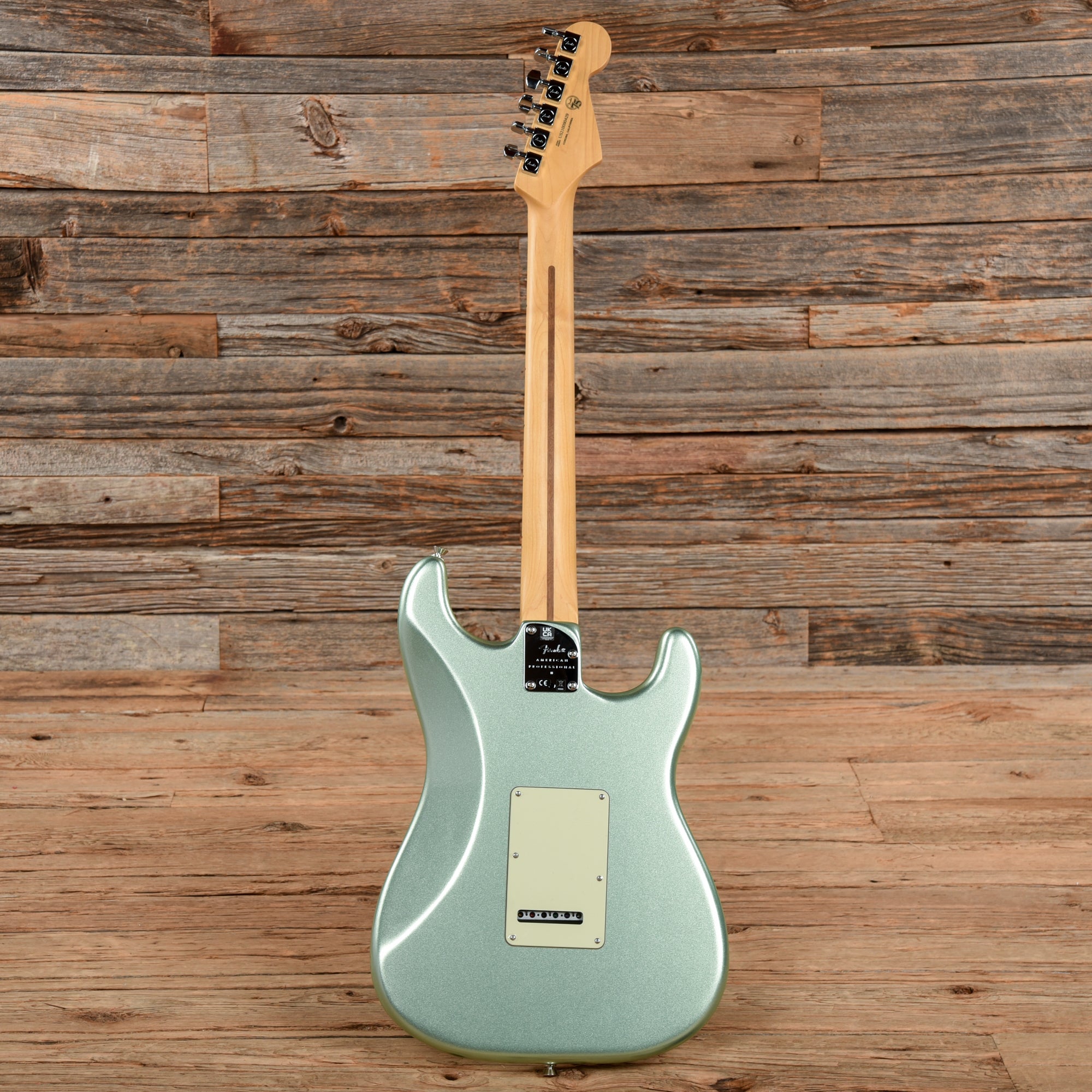 Fender American Professional II Stratocaster Mystic Surf Green 2021 LEFTY Electric Guitars / Solid Body