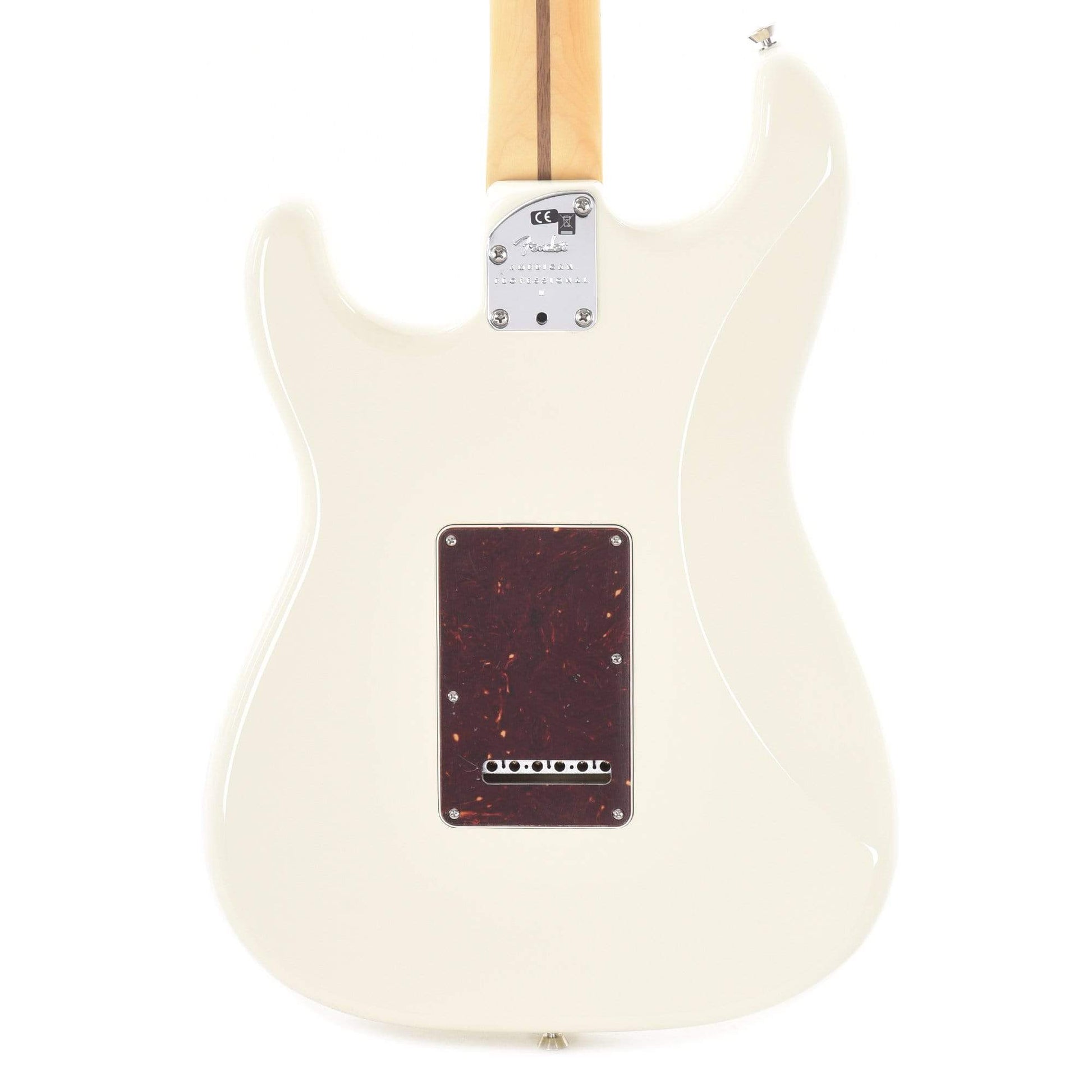 Fender American Professional II Stratocaster Olympic White Electric Guitars / Solid Body