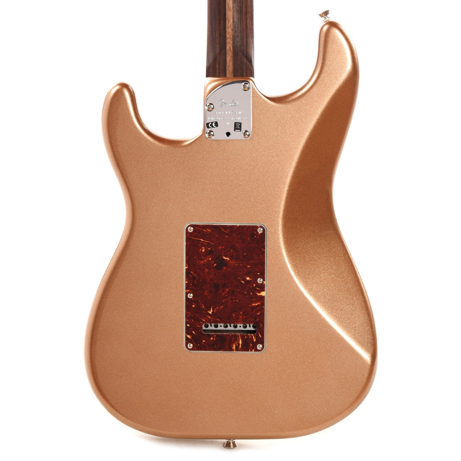 Fender American Professional II Stratocaster Rosewood Neck Firemist Gold w/Custom Shop Fat '50s Pickups Electric Guitars / Solid Body