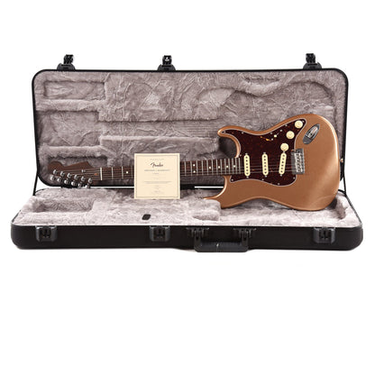 Fender American Professional II Stratocaster Rosewood Neck Firemist Gold w/Custom Shop Fat '50s Pickups Electric Guitars / Solid Body