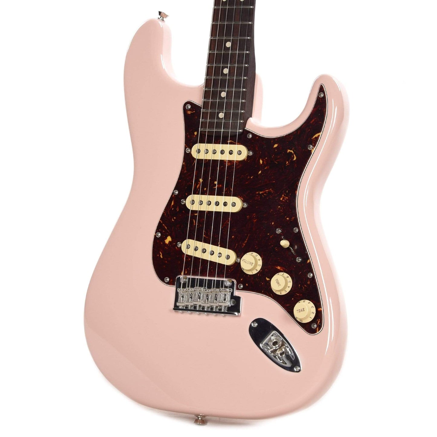 Fender American Professional II Stratocaster Rosewood Neck Shell Pink w/Custom Shop Fat '50s Pickups Electric Guitars / Solid Body
