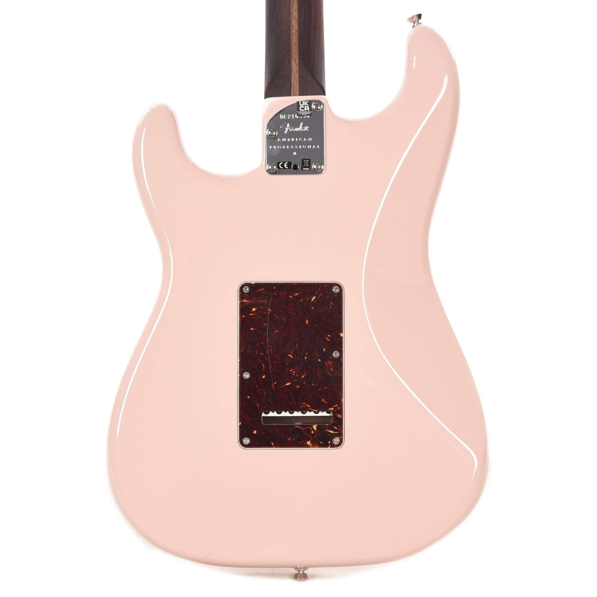 Fender American Professional II Stratocaster Rosewood Neck Shell Pink w/Custom Shop Fat '50s Pickups Electric Guitars / Solid Body