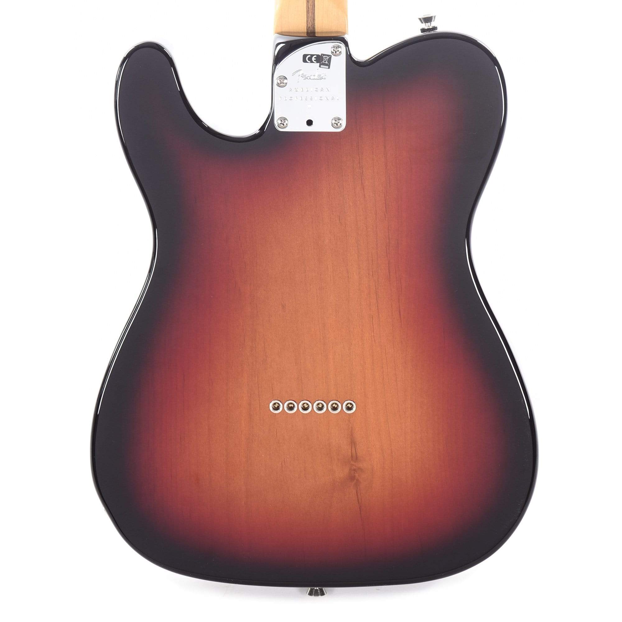 Fender American Professional II Telecaster 3-Tone Sunburst Electric Guitars / Solid Body