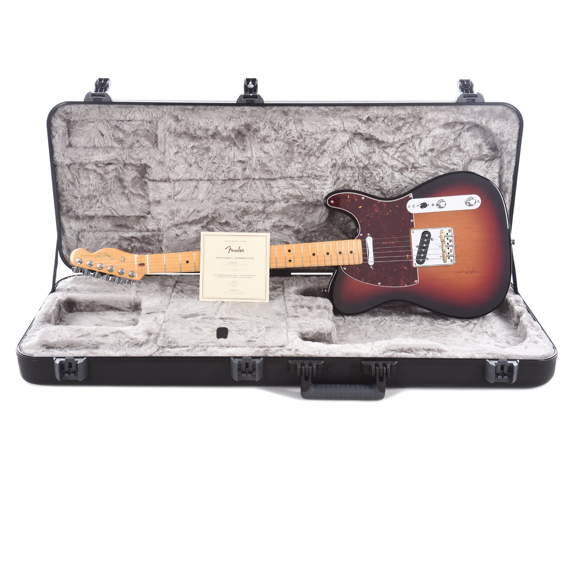 Fender American Professional II Telecaster 3-Tone Sunburst Electric Guitars / Solid Body