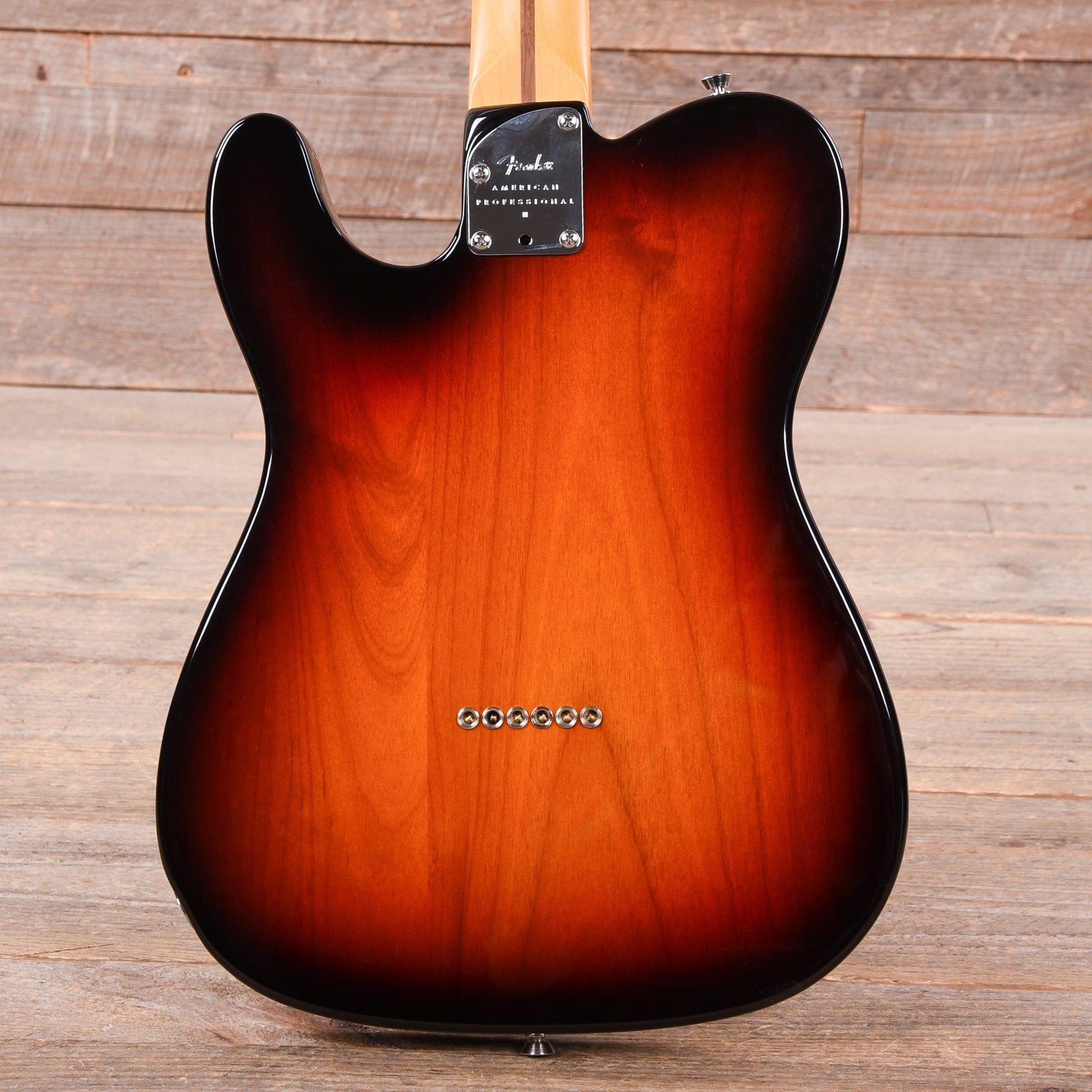 Fender American Professional II Telecaster 3-Tone Sunburst Electric Guitars / Solid Body