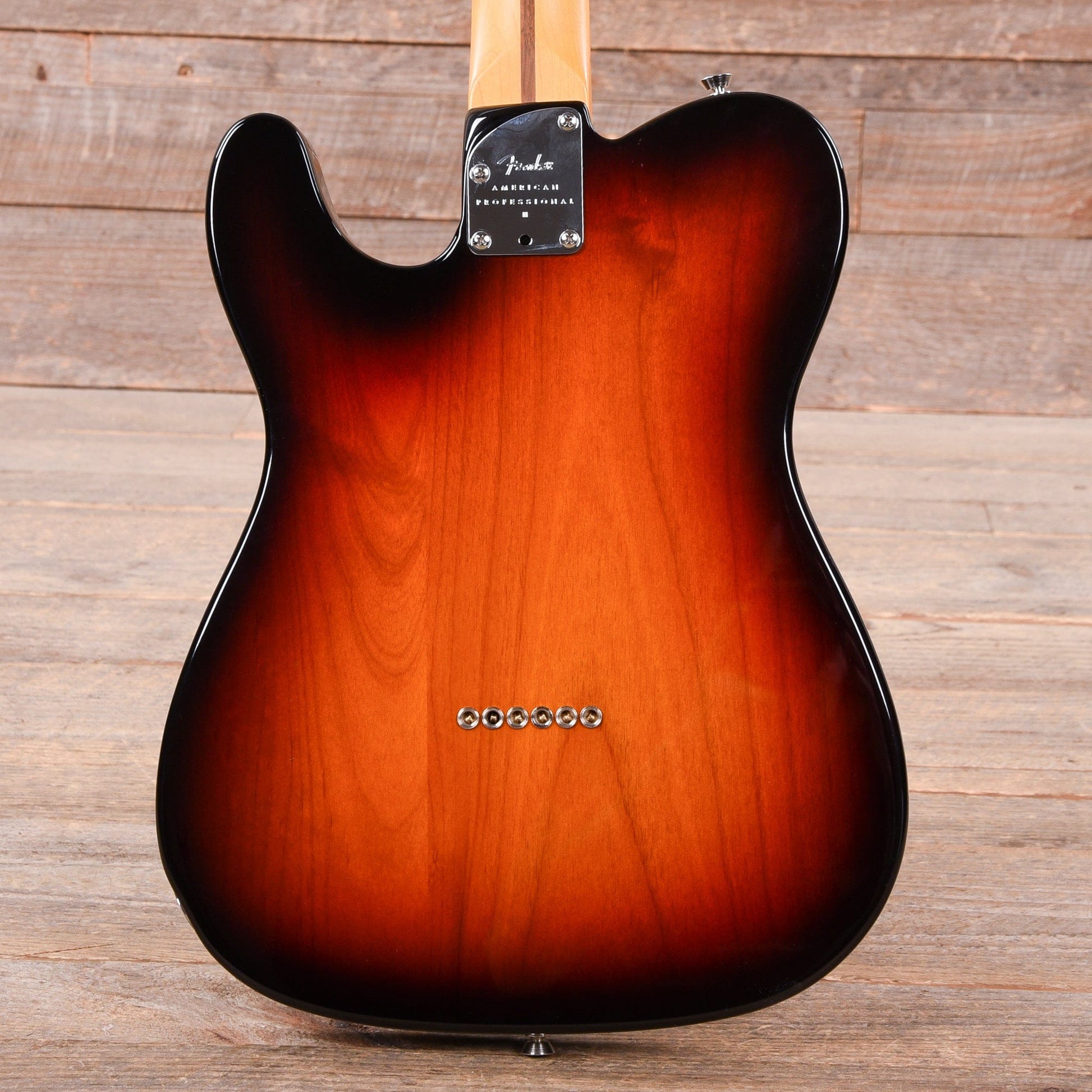 Fender American Professional II Telecaster 3-Tone Sunburst Electric Guitars / Solid Body