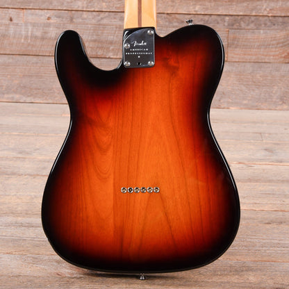 Fender American Professional II Telecaster 3-Tone Sunburst Electric Guitars / Solid Body