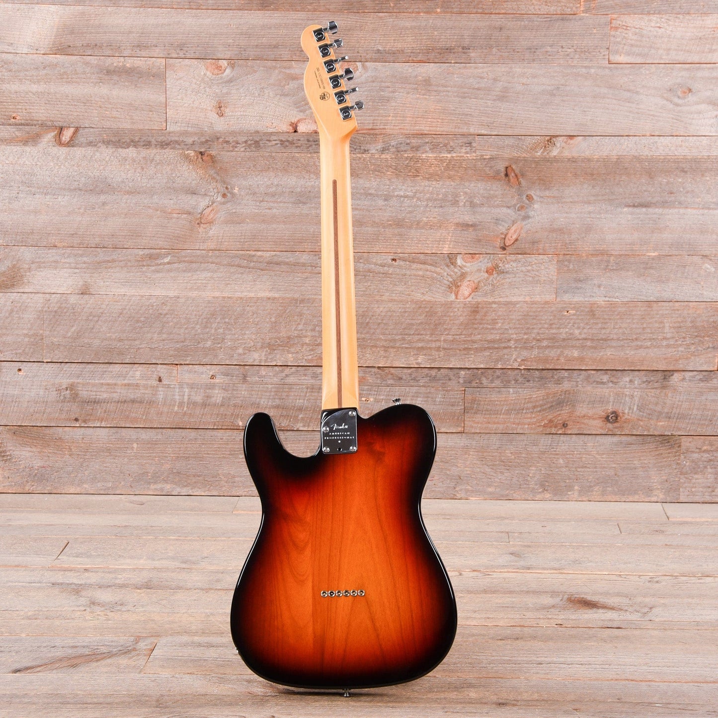 Fender American Professional II Telecaster 3-Tone Sunburst Electric Guitars / Solid Body