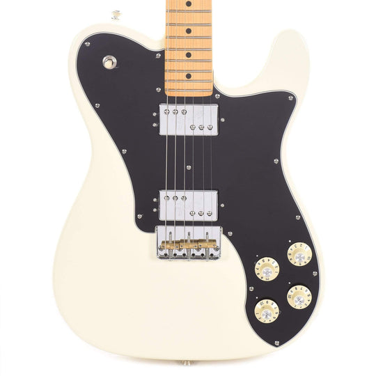 Fender American Professional II Telecaster Deluxe Olympic White Electric Guitars / Solid Body