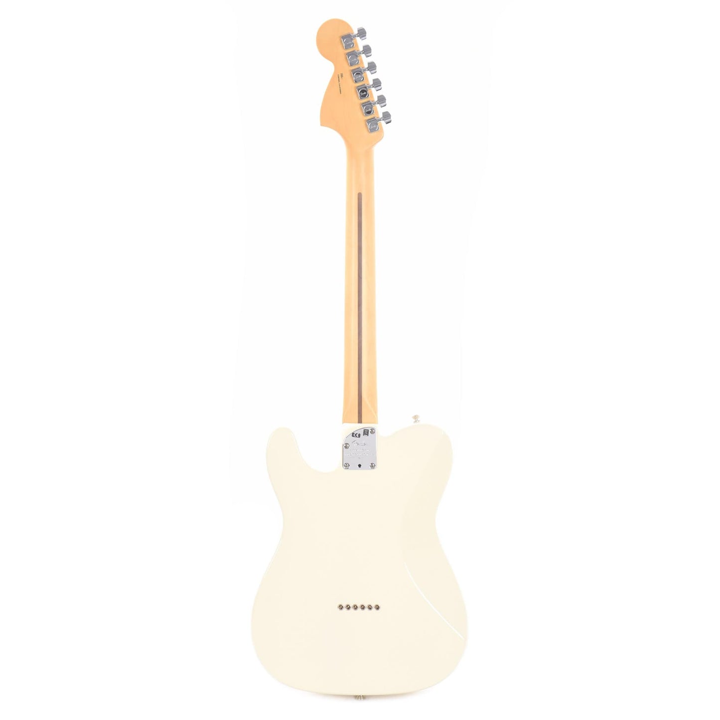 Fender American Professional II Telecaster Deluxe Olympic White Electric Guitars / Solid Body