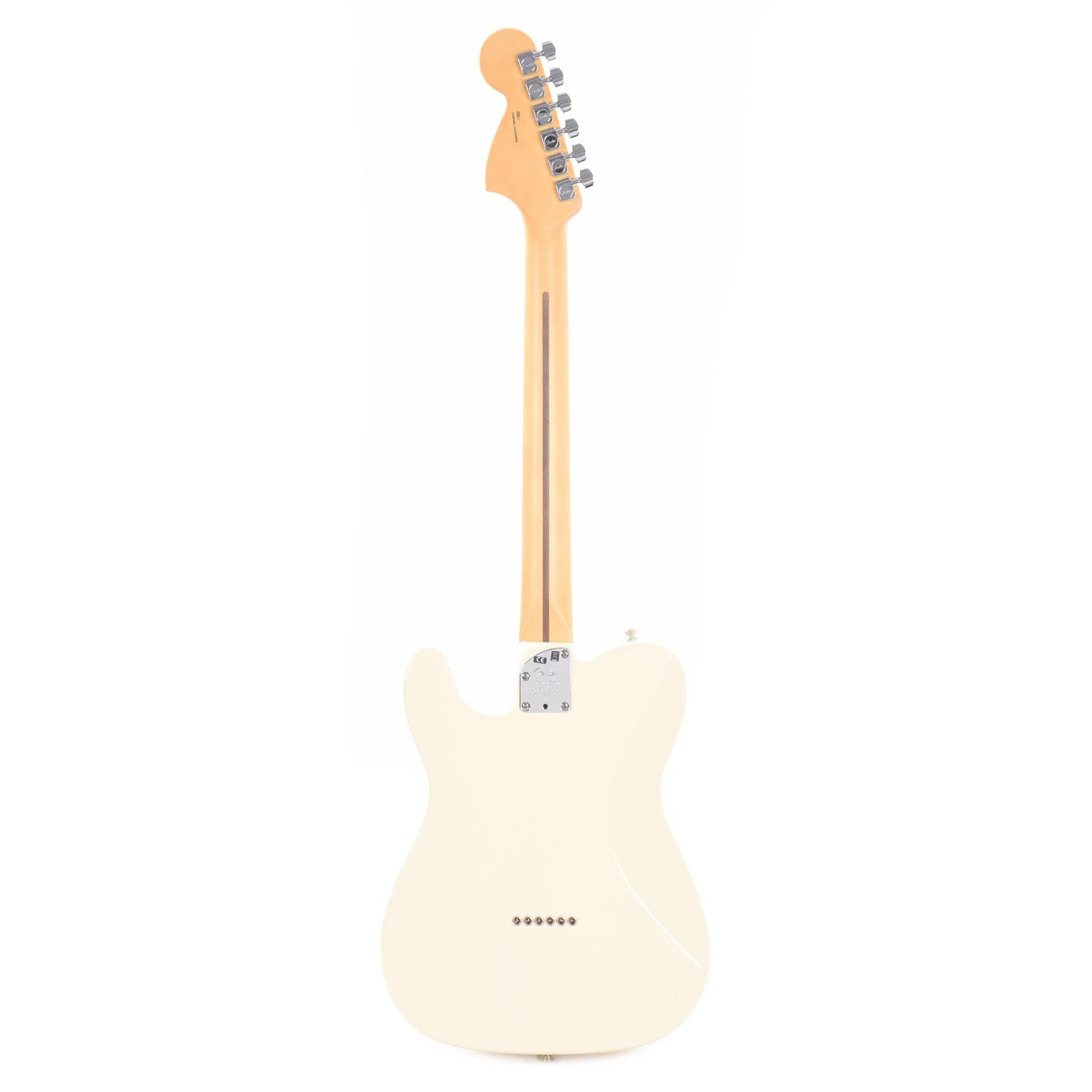 Fender American Professional II Telecaster Deluxe Olympic White Electric Guitars / Solid Body