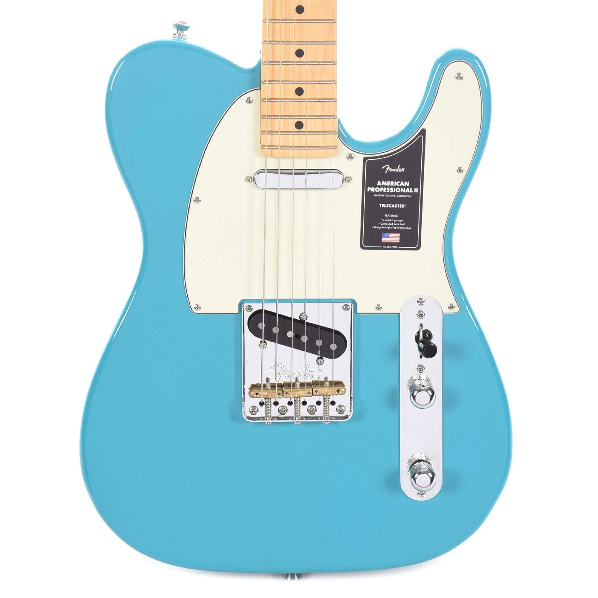 Fender American Professional II Telecaster Miami Blue – Chicago