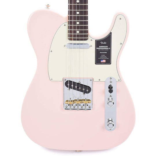 Fender American Professional II Telecaster Shell Pink Electric Guitars / Solid Body