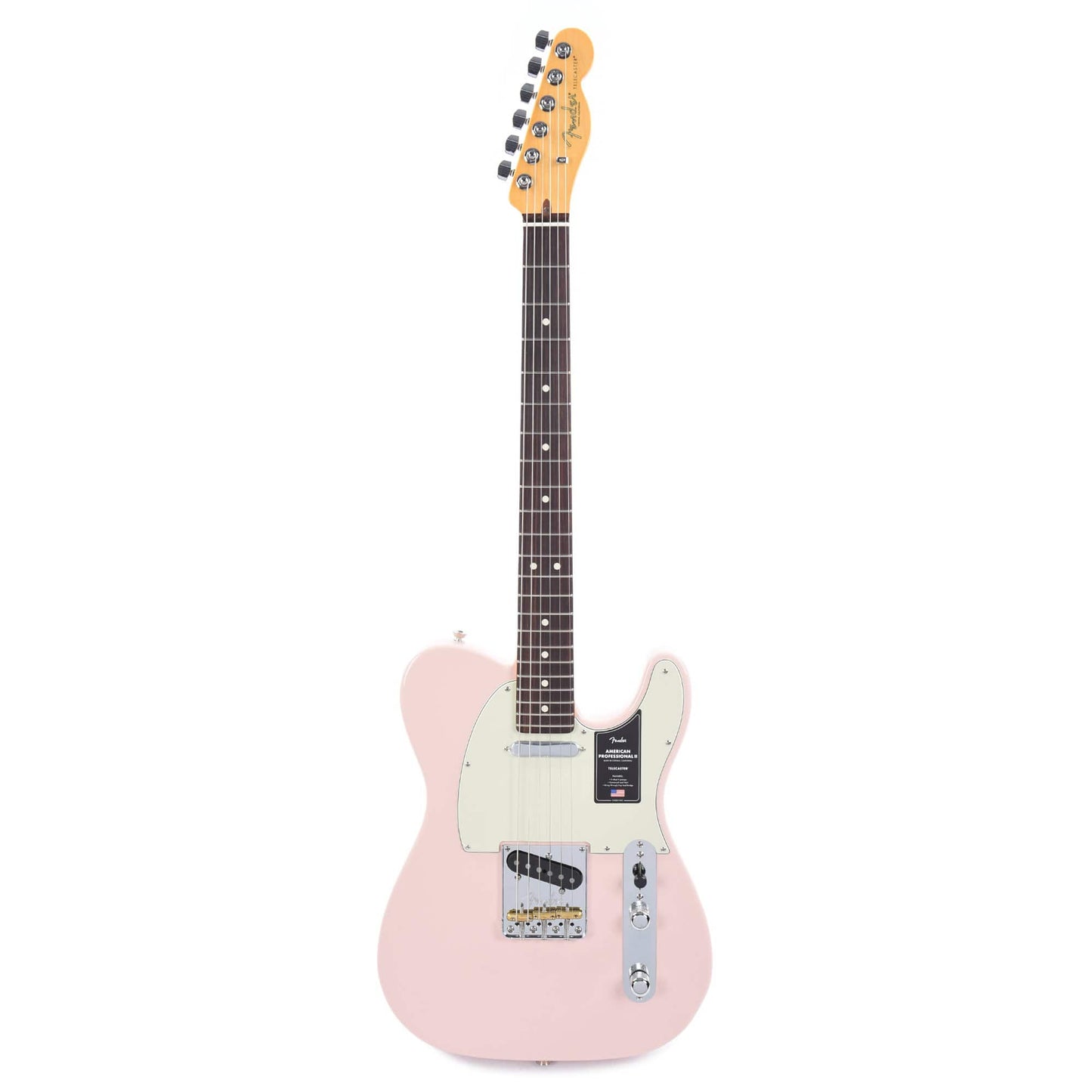 Fender American Professional II Telecaster Shell Pink Electric Guitars / Solid Body