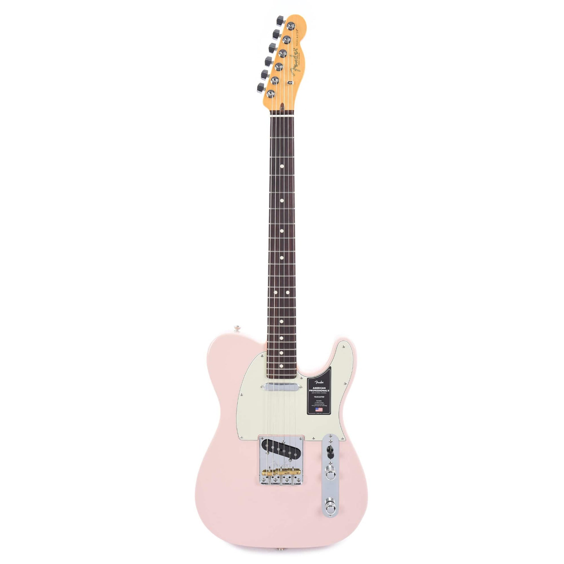 Fender American Professional II Telecaster Shell Pink Electric Guitars / Solid Body