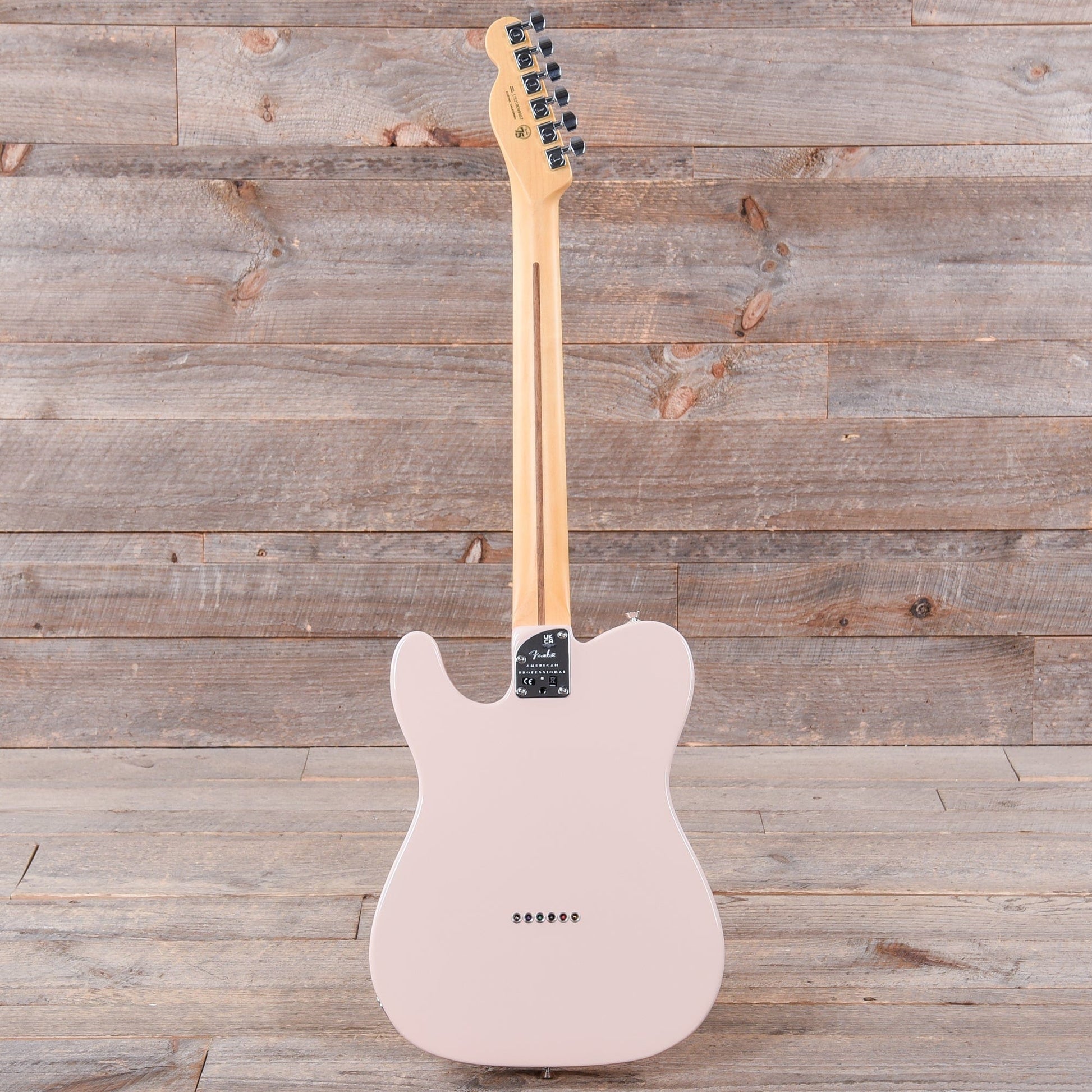 Fender American Professional II Telecaster Shell Pink Electric Guitars / Solid Body