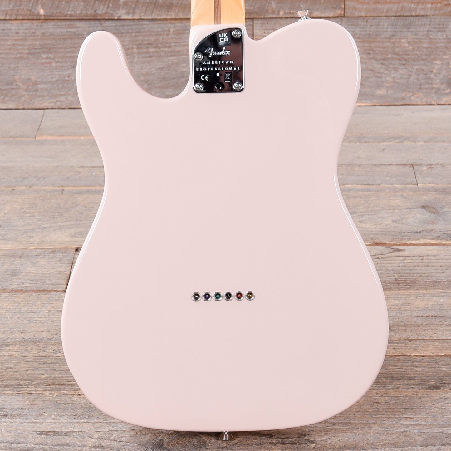 Fender American Professional II Telecaster Shell Pink Electric Guitars / Solid Body