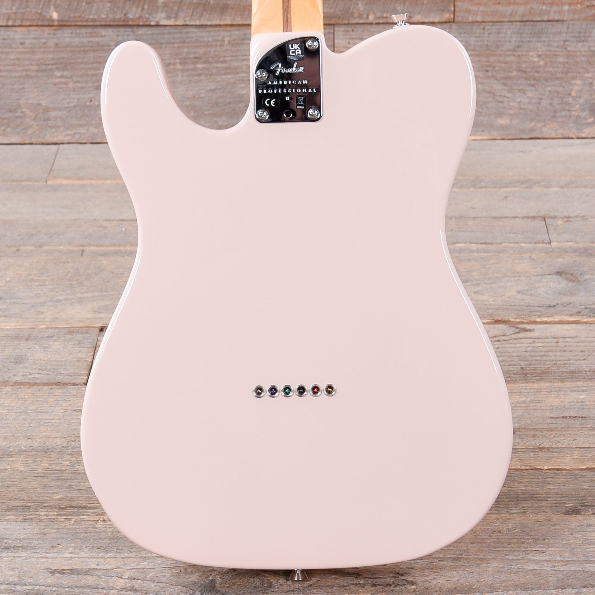 Fender American Professional II Telecaster Shell Pink Electric Guitars / Solid Body