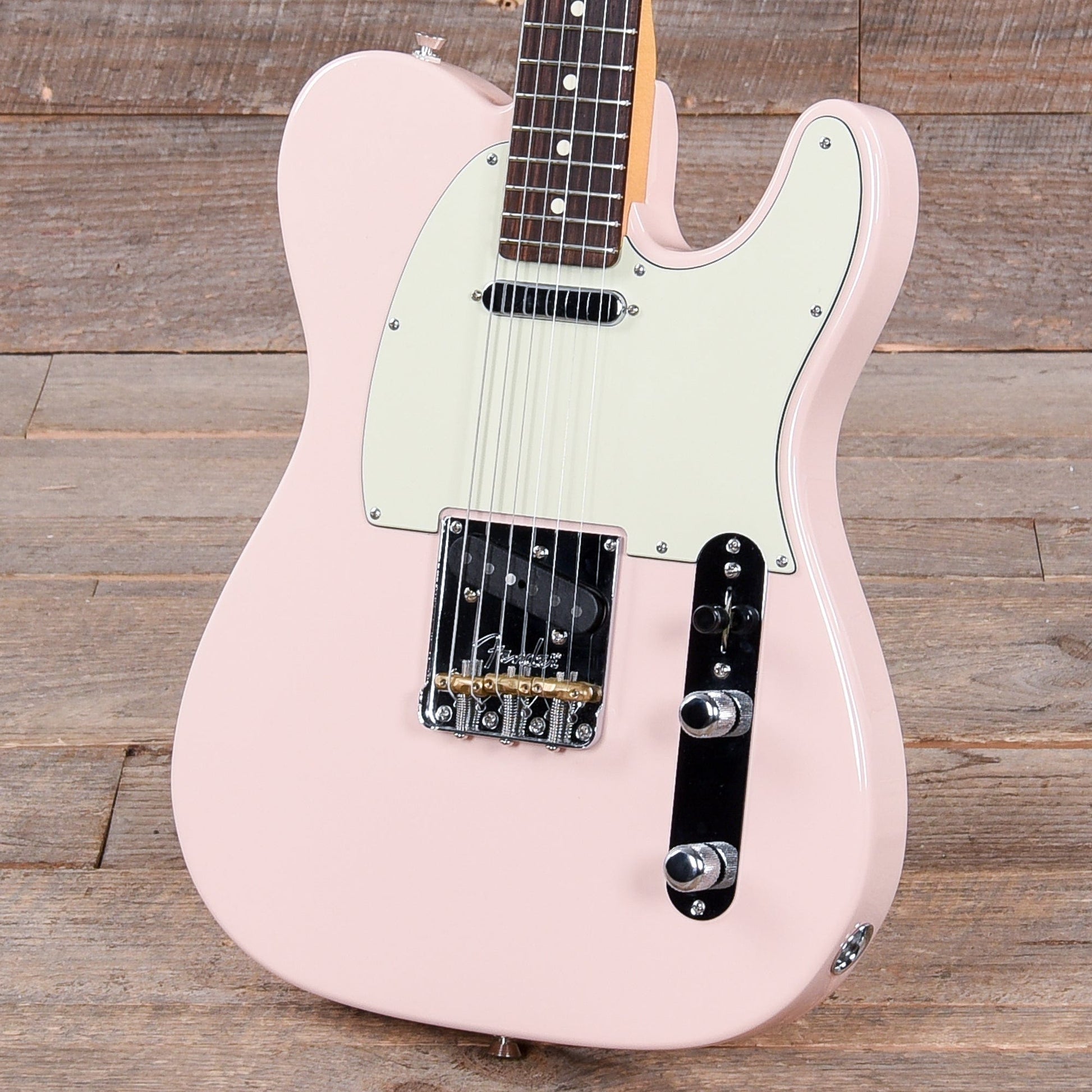 Fender American Professional II Telecaster Shell Pink Electric Guitars / Solid Body