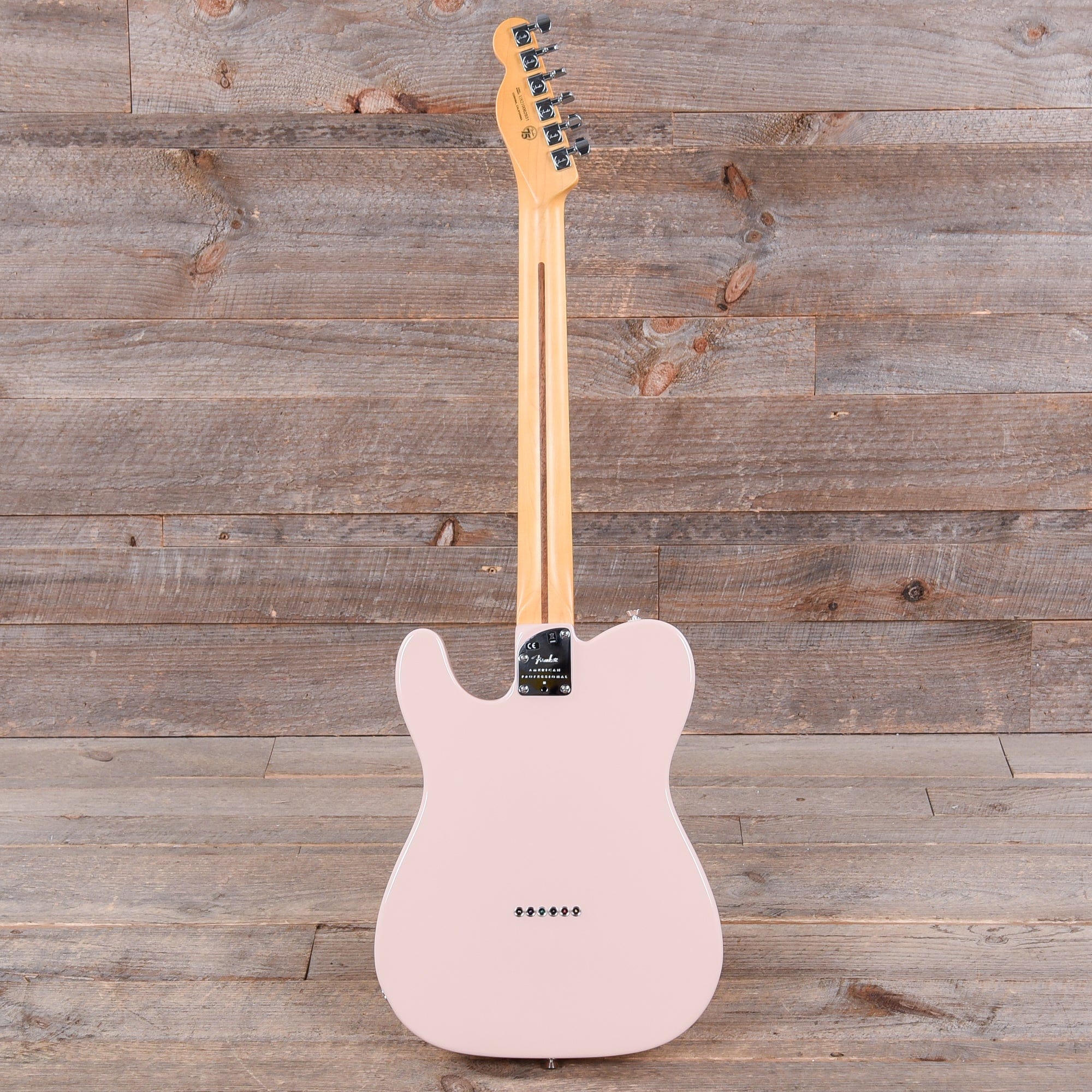 Fender American Professional II Telecaster Shell Pink Electric Guitars / Solid Body