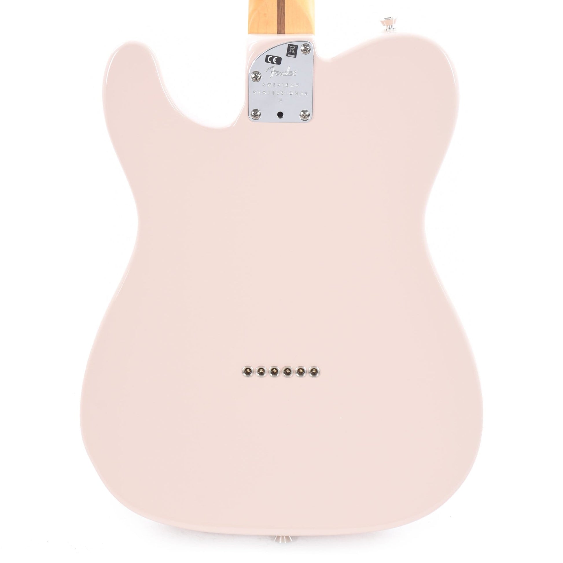 Fender American Professional II Telecaster Shell Pink Electric Guitars / Solid Body
