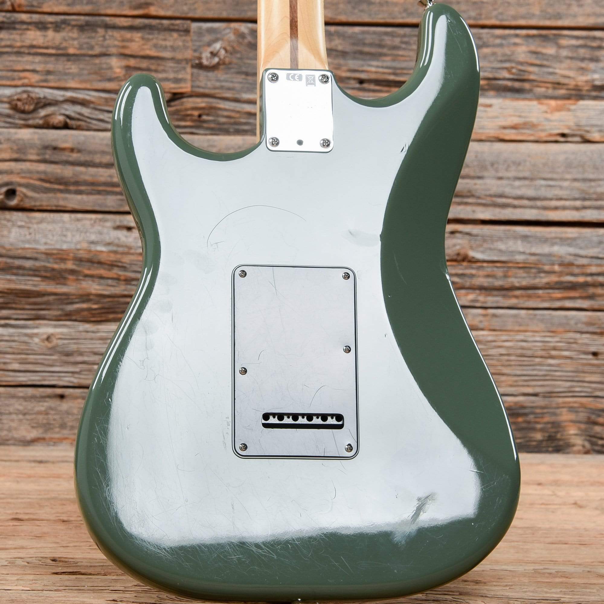 Fender American Professional Stratocaster Antique Olive 2017 Electric Guitars / Solid Body